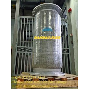 Khớp nối mềm giảm rung, khớp nối mềm rắc co ren, khớp nối mềm inox loại mặt bích