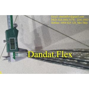 Dây đồng bện mạ thiếc – Flexible link, dây đồng bện tiếp địa 38x2mm, khớp nối đồng bện mềm