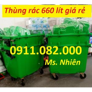 Sỉ thùng rác  y tế, thùng rác công cộng, thùng rác ngoài trời- thùng rác 120l 240l 660l- lh 0911082000