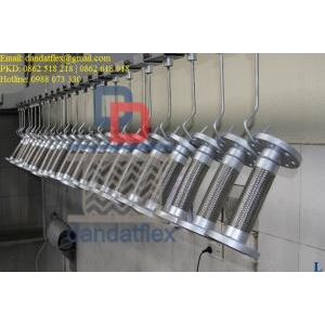 Ống dẫn khí nóng - ống mềm inox dẫn hóa chất - ống nối mềm inox dẫn hơi nóng - ống mềm inox lắp ren - ống chịu nhiệt đàn hồi - Dandat.Flex