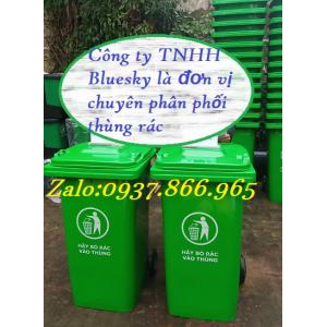 Thùng phân loại rác thải tại nguồn, thùng rác tại chung cư