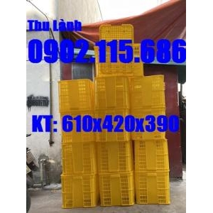 Thùng nhựa rỗng H390, Sóng nhựa rỗng H390, Sóng nhựa hở H390, Sóng hở H390