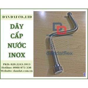 Dây dẫn nước,day dan nuoc,dây cấp nước inox,dây mềm cấp nước bình nóng lạnh, dây dẫn nước inox chịu nhiệt chính hãng tại xưởng Bình Dương