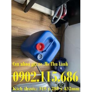 Can nhựa 30 lít vuông, can 30 lít