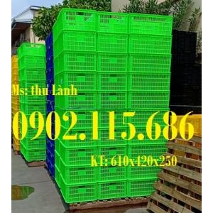 Sóng cá H250, Thùng nhựa rỗng H250, Sóng nhựa rỗng H250, Sóng nhựa hở H250