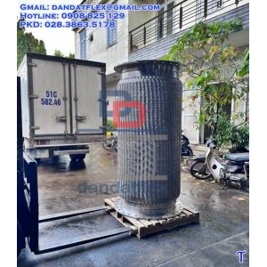 Khớp nối inox chịu nhiệt/khớp nối inox co giãn/khớp nối co giãn ống gió/khớp nối mềm cho nhà máy công nghiệp