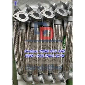 Khớp nối inox chịu nhiệt/khớp nối inox co giãn/khớp nối co giãn ống gió/khớp nối mềm cho nhà máy công nghiệp