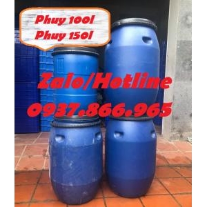 Giá phuy nhựa cũ, phuy nhựa tại hà nội, phuy nhựa cũ 120l, phuy nhựa  150l, phuy, bán phuy