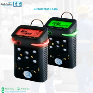 Máy đo khí cầm tay - Máy đo khí độc đa chỉ tiêu - MICROTECTOR II G460 GfG Germany - Vietthaiaqua