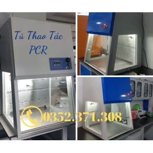 Tủ Thao Tác PCR có quạt lọc hepa kích thước 700mm