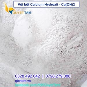 Vôi bột Ca(OH)2 – Calcium Hydroxide hàng Việt Nam