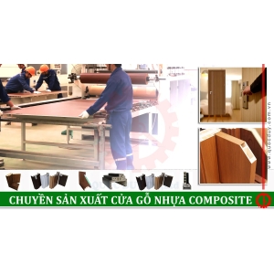 Chuyền sản xuất cửa gỗ nhựa composite công suất cao