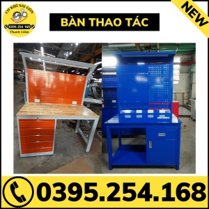 Bàn thao tác cơ khí dùng trong công nghiệp