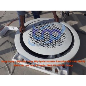 Máy lạnh âm trần tròn 360 độ - thiết kế hiện đại độc đáo