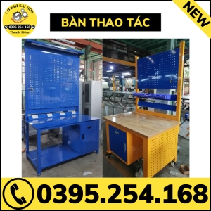 Bàn thao tác cơ khí dùng trong công nghiệp