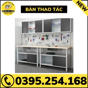 Bàn thao tác cơ khí dùng trong công nghiệp