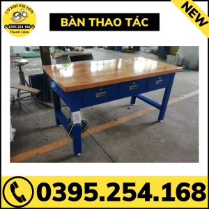 Bàn thao tác cơ khí dùng trong công nghiệp