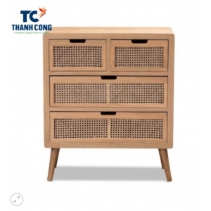 Unveiling the Beauty of Rattan Cane Cabinets