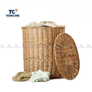 The Stylish and Practical Rattan Laundry Basket with Lid
