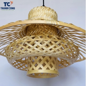 Bamboo Hanging Lamp Shades: Natural Elegance Illuminated