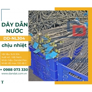 Dây dẫn nước, dây cấp nước nóng inox 304, ống mềm cấp nước bình nóng lạnh, dây dẫn nước chịu nhiệt