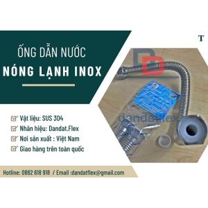 Dây nối mềm cho bình nước nóng, ống cấp nước inox nóng lạnh, dây dẫn nước inox chịu nhiệt, dây dẫn nước inox 304