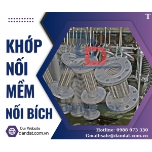 Khớp nối mềm inox 321, khớp nối inox chống rung, khớp nối mềm nối bích, khớp nối mềm inox dẫn hóa chất