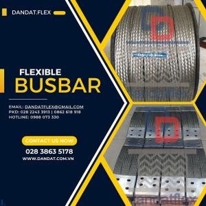 Flexible Link - Hệ thống thanh dẫn điện busway - Dây tiếp địa mạ thiếc 