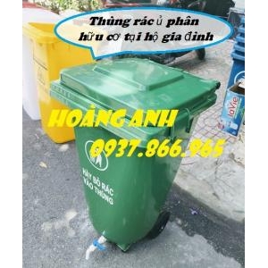 Tại sao cần xe ủ rác hữu cơ  tại nhà, thùng ủ rác hữu cơ, thùng rác nhựa, thùng rác ủ phân sinh học 120l