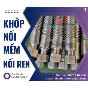 Khớp nối mềm inox 321, khớp nối inox chống rung, khớp nối mềm nối bích, khớp nối mềm inox dẫn hóa chất