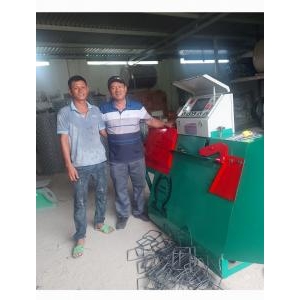Máy bẻ đai sắt tự động thế hệ mới - Bàn giao cho khách tại Khánh Hòa