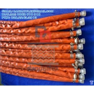 Khớp nối mềm kim loại, khớp nối mềm inox giảm chấn, ống mềm thủy lực bọc lưới inox, khớp nối ren công nghiệp, flexible hose
