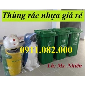  Giá sỉ thùng rác 120l 240l 660l- chuyên thùng rác giá rẻ an giang- lh 0911082000