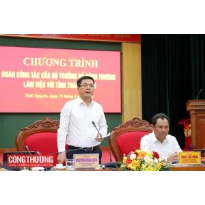 Bộ trưởng Nguyễn Hồng Diên: Phát triển Thái Nguyên thành trung tâm kinh tế công nghiệp hiện đại của Vùng - Tin công nghiệp