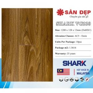 Sàn gỗ công nghiệp cốt trắng Shark VG330