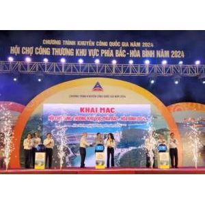 Khai Mạc Hội Chợ Công Thương Khu Vực Phía Bắc – Hòa Bình 2024 - Khai Mạc Hội Chợ Công Thương Khu Vực Phía Bắc – Hòa Bình 2024