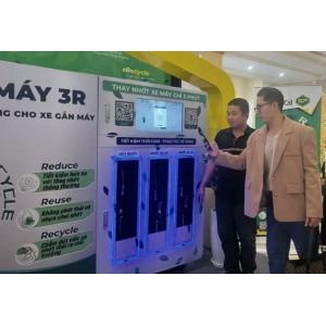 Ap Saigon Petro Ra Mắt Máy Thay Nhớt Tự Động 3R Dành Cho Xe Máy - Ap Saigon Petro Ra Mắt Máy Thay Nhớt Tự Động 3R Dành Cho Xe Máy