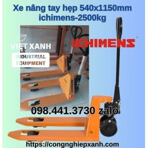 Xe nang tay thấp ichimens 2500kg 3000kg 685x1220mm