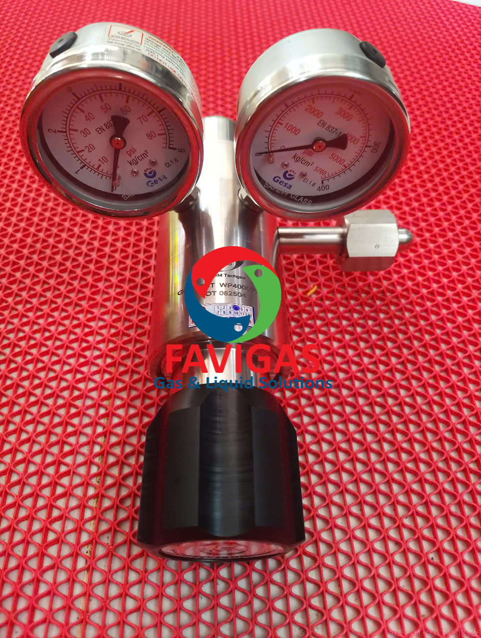 Van giảm áp 2 cấp GM60TST - Công ty TNHH Favigas