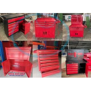 Tủ đồ nghề 5 ngăn kéo sơn tĩnh điện màu xanh dương