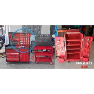 Tủ đồ nghề 5 ngăn kéo sơn tĩnh điện màu xanh dương