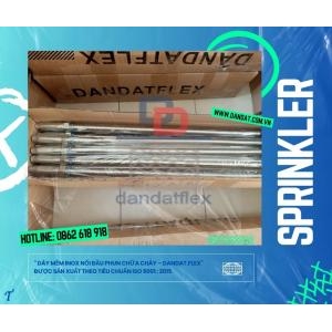 Ống nối đầu phun chữa cháy,khớp nối mềm sprinkler pccc,ống nối mềm cứu hỏa,ống mềm inox chữa cháy,