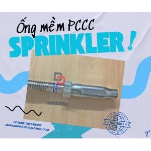 Ống nối đầu phun chữa cháy,khớp nối mềm sprinkler pccc,ống nối mềm cứu hỏa,ống mềm inox chữa cháy,
