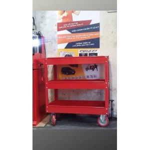 Các mẫu tủ đồ nghề, xe đẩy 3 ngăn, bàn nguội cơ khí