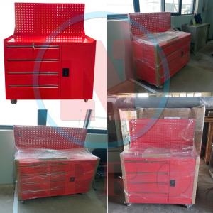 Các mẫu tủ đồ nghề, xe đẩy 3 ngăn, bàn nguội cơ khí