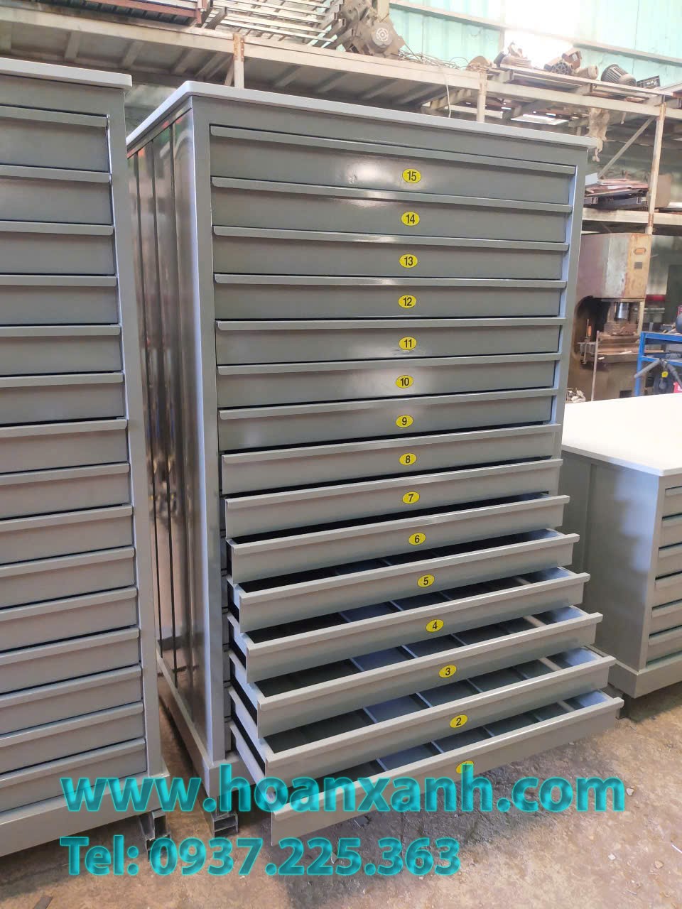 Tủ lưu bản vẽ, tủ lưu hồ sơ, tủ lưu bản vẽ A0, tủ lưu bản vẽ A1, tủ lưu trữ bản vẽ Tủ lưu bản vẽ A0- 15 ngăn, tủ lưu trữ bản vẽ sản xuất theo yêu cầu