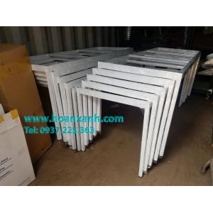 Gia công chân bàn sắt, chân bàn cà phê, chân bàn chữ thập
