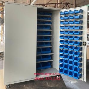 Tủ đựng linh kiện KT: W1500xD800xH1900mm