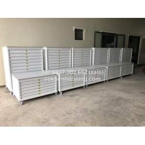 Tủ lưu bản vẽ A0 - 10 ngăn