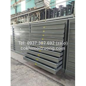 Tủ lưu bản vẽ A0 - 10 ngăn